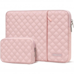 MOSISO MacBook Air/Pro Uyumlu anta(15 in)-Chalk Pink