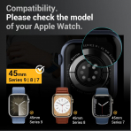 MAGEASY Silikon Apple Watch 9 Bumper Klf(41mm)-Starlight 