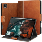 KingBlanc Deri iPad Pro M4 Klf (13 in)-Brown