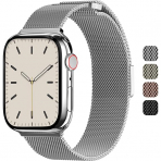 SWITCHEASY Mesh Apple Watch 9 Kay (42/44/45/49mm)-Silver