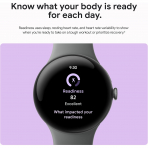 Google Pixel Watch 3 Fitbit Akll Saat (41mm)-Obsidian