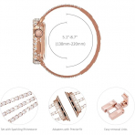 NewWays Apple Watch Iltl Kay (41mm)-Rose Gold