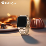 Fullmosa Apple Watch 9/8/7 Kay (42/44/45mm)-Rose Gold