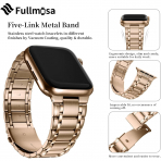 Fullmosa Apple Watch 9/8/7 Kay (42/44/45mm)-Rose Gold