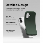 Rin gke Apple iPhone 16 Plus Onyx Klf-Dark Green