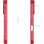 Ghostek Apple iPhone 16 Plus Covert Klf-Red