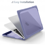 Batianda MacBook Pro M4 Standl Klf (14 in)-Lavender Gray