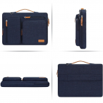 MOSISO 360 Laptop antas(14-15 in)-Navy Blue 