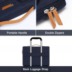 MOSISO 360 Laptop antas(14-15 in)-Navy Blue 