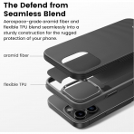 PITAKA iPhone 16 Pro MagEZ Klf -Black Grey