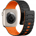 Bandletic Apple Watch 10 46mm Kay-Black Orange 