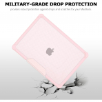 Batianda MacBook Air M2/M3 Dayankl Klf (13.6 in)-Baby Pink