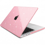 Batianda MacBook Pro M4 Iltl Klf (14 in)-Glitter Pink 