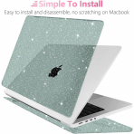 Batianda MacBook Pro M4 Iltl Klf (14 in)-Glitter Green