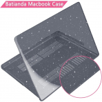 Batianda MacBook Pro M4 Iltl Klf (14 in)-Glitter Black 