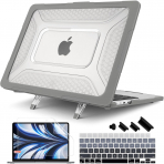 Batianda MacBook Air M2/M3 Standl Klf (13.6 in)-SGrey