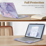 Fintie Surface Laptop 7 Standl Klf (13.8 in)-Llilac Marble 