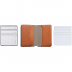 Bellroy Under Cover Deri Czdan -Caramel