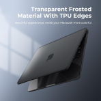 BlueSwan MacBook Pro effaf Klf (14 in)-Frosted Black