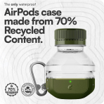 KeyBudz Su Geirmez AirPods Pro 2.Nesil Klf-Forest Green