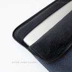 Comfyable MacBook Pro/Air Laptop Sleeve anta (13 in)-Navy Blue