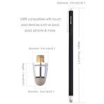 DIMPLES EXCEL New Generation Ultra nce Stylus Kalem-Black