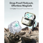 ESR Apple AirPods 4 HaloLock Cyber Klf -Grey