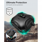 ESR Apple AirPods 4 HaloLock Cyber Klf -Black