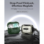 ESR Cyber FlickLock AirPods Pro 2.Nesil Klf-Green