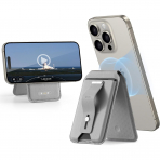 ESR MagSafe Geo iPhone Czdan Stand-Grey