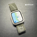 Elkson Apple Watch 9/8/7 41mm Bumper Klf-Starlight