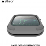 Elkson Apple Watch 9 45mm Bumper Klf-Grey