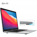 Fintie MacBook Air M3 Sert Klf (13 in)-Frost Gray 