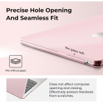 EooCoo MacBook Air M3 effaf Klf (13 in)-Pink