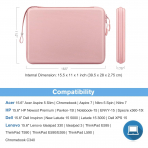 FINPAC Laptop antas (15.6 in)-Pink