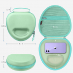 Fintie AirPods Max Sert Tama antas-Green