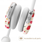 iBenzer Apple AirPods Max Koruyucu Klf-Cherry Berry