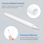 Fintie Silikon Apple Pencil Pro Klf-White