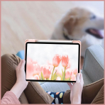 Fintie Hybrid Slim iPad Air Klf(11 in)-coquette tulips