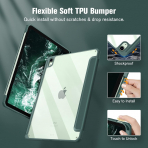 Fintie Hybrid iPad Air 6.Nesil Klf (11 in)-Midnight Green