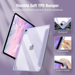 Fintie Hybrid iPad Air 6.Nesil Klf (11 in)-Lilac Purple 