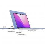 IBENZER MacBook Pro M4 Klf (14 in)-Serenity Blue