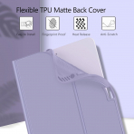 Fintie Manyetik iPad Air Klavyeli Klf (13 in)-Lilac Purple