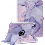 Fintie Apple iPad Mini 7 Rotating Klf -Lilac Marble 