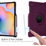 Fintie Rotating Galaxy Tab S6 Lite Klf (10.4 in)-Purple