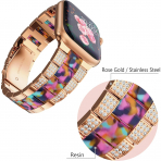 GELISHI Apple Watch 10 46mm Kay-Colored Flower