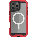 Ghostek Apple iPhone 16 Pro Atomic Slim Klf -Red