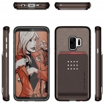 Ghostek Galaxy S9 Exec Kartlkl Klf (MIL-STD-810G)-Brown