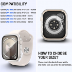 Goton Apple Watch 9 45mm Bumper Klf -Starlight