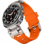 WINGLE Naylon Galaxy Watch Ultra Kay (47mm)-Orange 